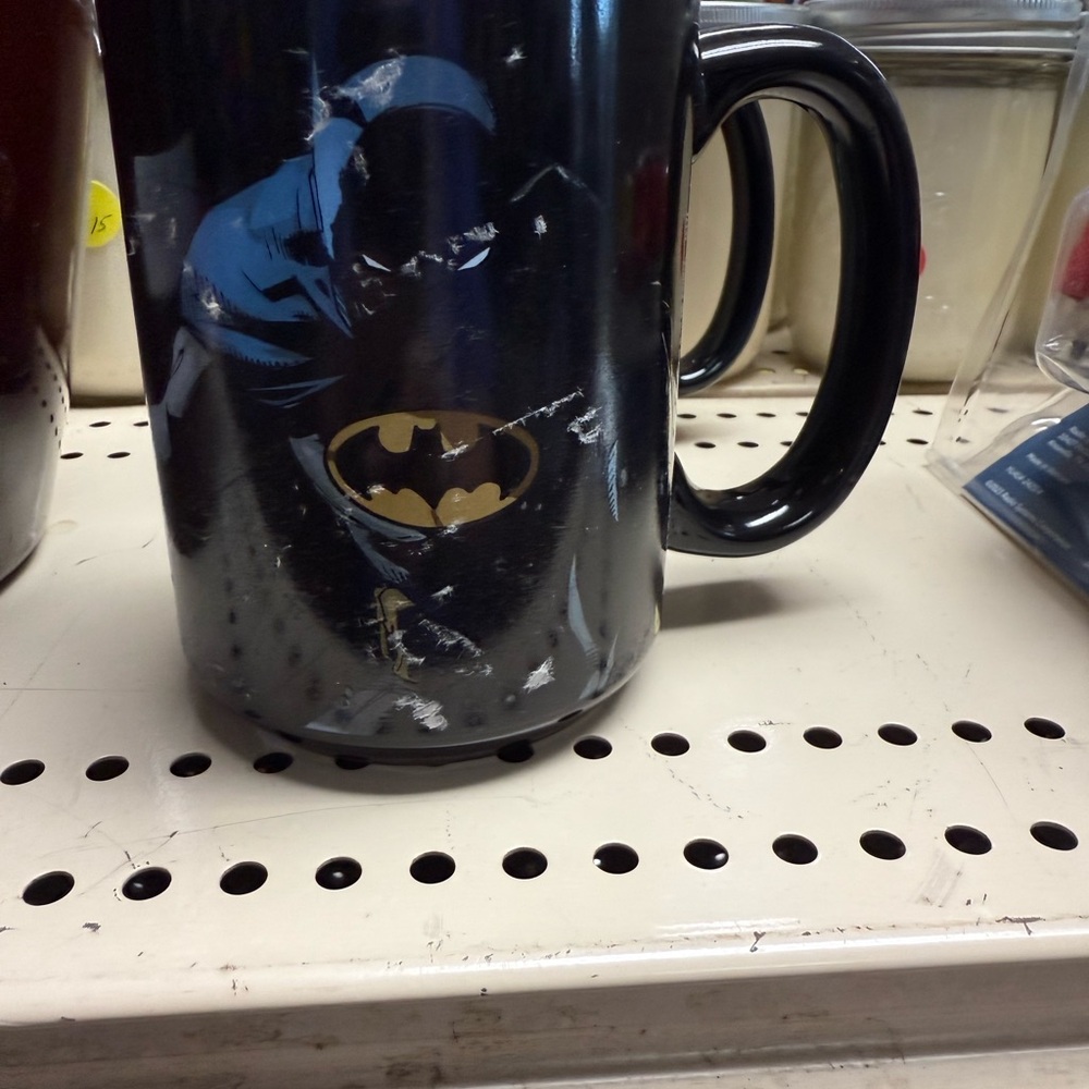 Black Batman Mug